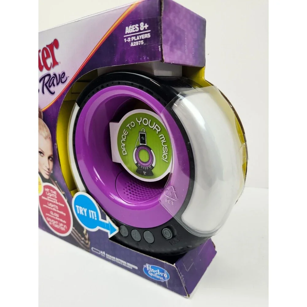 Twister Dance Rave Light And Sounds Dance To Your Music Hasbro Gaming New Sealed
